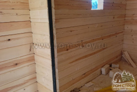 Баня из бруса 6х4 Брянская область, п. Хутор-Бор