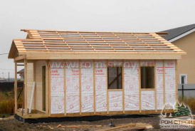 Tyvek лучшее решение утепление стен в каркасе