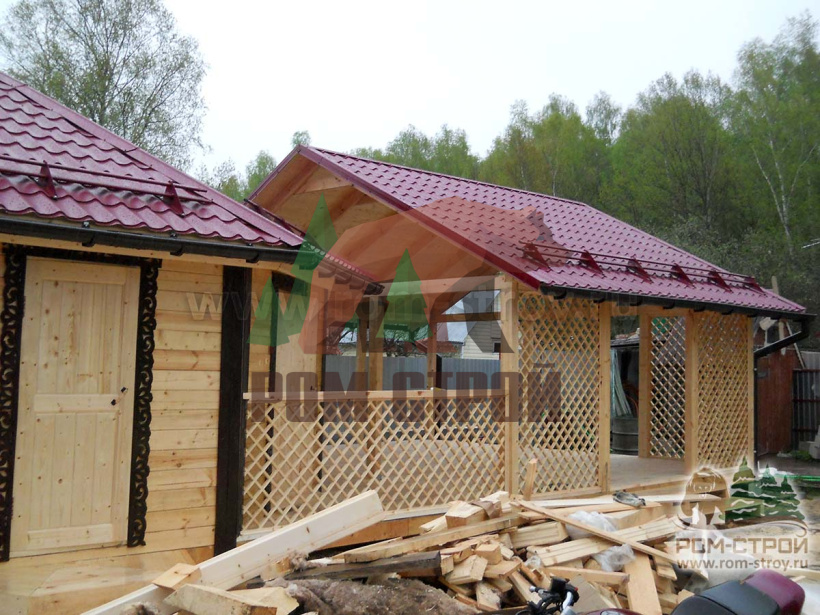 Баня из профилированного бруса "Мирина" 8х11,5