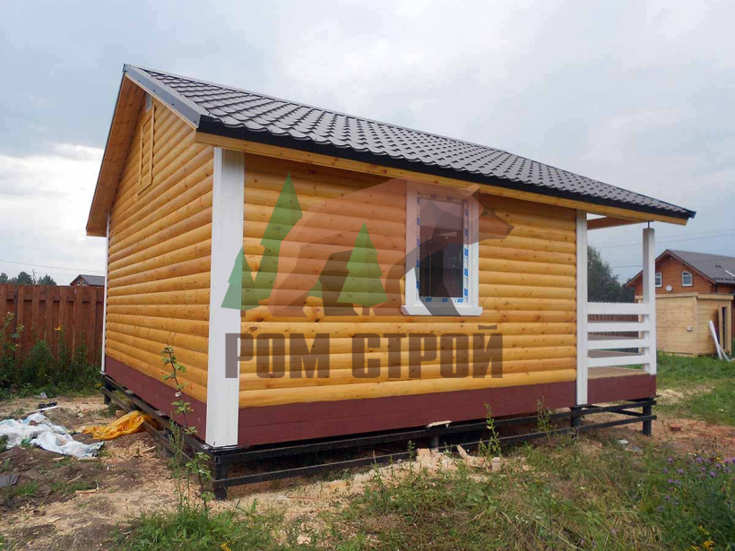 Баня из профилированного бруса "Добронега" 6х6 м