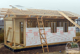 Tyvek лучшее решение утепление стен в каркасе