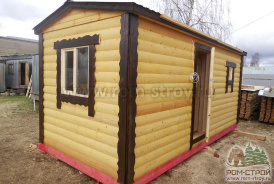Готовая баня из бруса 5х2,3 м в Лукьяново, М.О.