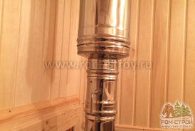 Баня из профилированного бруса в цвете Палисандр Боровичи, Новгородская область