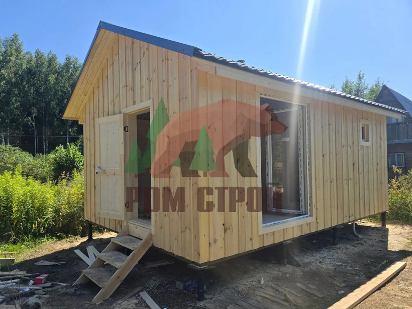 Каркасная баня 4х6 "Тина"