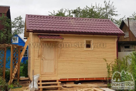 Каркасная баня 5х3 м в Раменском районе, д. Бояркино, М.О.