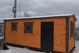 Баня из сухого бруса 6х2,3 м под ключ в короткие сроки