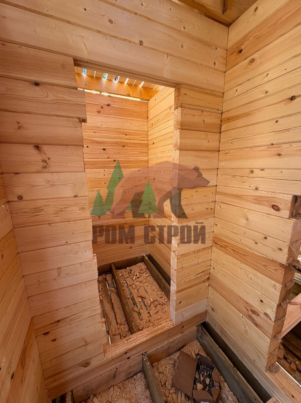 Дом из профилированного бруса "Беримир" 9х9м
