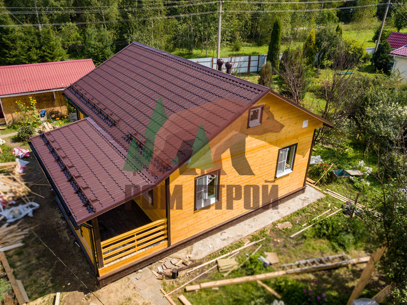 Каркасный дом 7х9 «Романово»