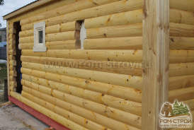 Базовая комплектация бани из бруса 5х2,3м Суоярви, Карелия