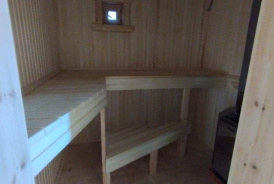 Строительство каркасной бани с лофтом 5,3х8,4 м.