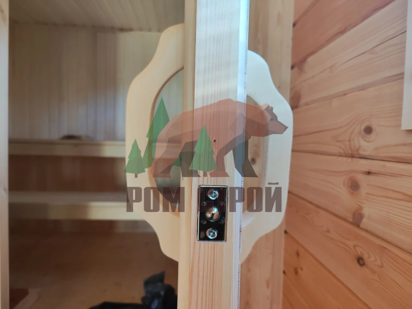 Перевозная баня из бруса  6х2,3 "Нива"