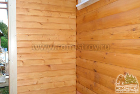 Каркасный душ 1х1,5 м к бане