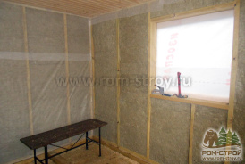 Каркасная баня 5х4 м под ключ село Северское Коломна