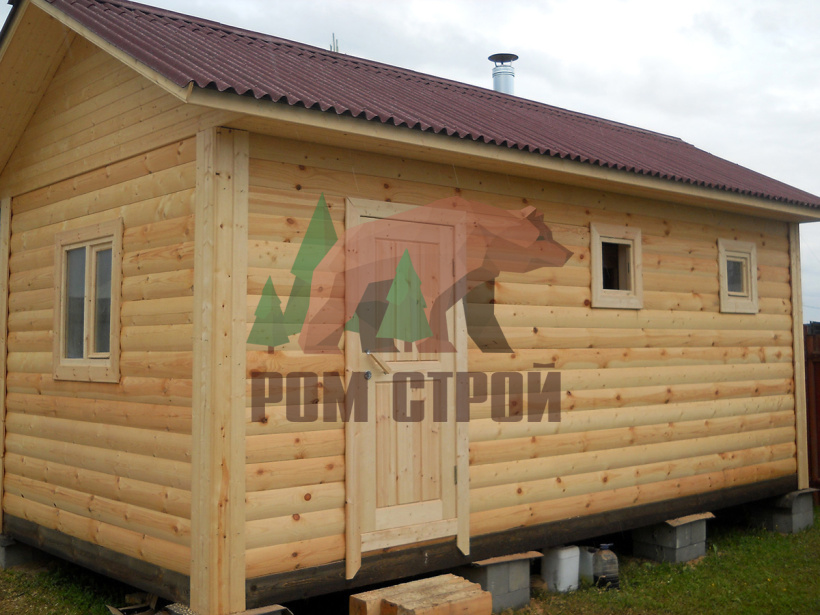 Баня из бруса 6х3
