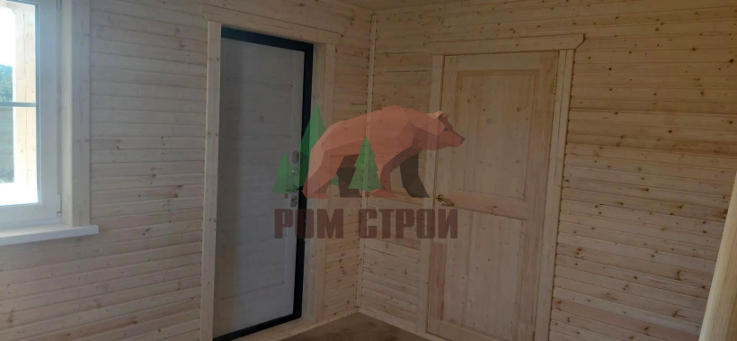 Каркасный дом 6х6 "Дачный"