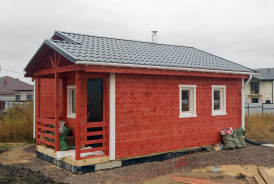 Каркасная баня «Красимира» 7х6м
