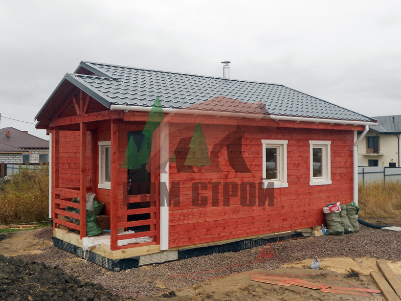 Каркасная баня «Красимира» 7х6м