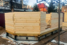 Баня из бруса 5х4 Одинцово, Московская область
