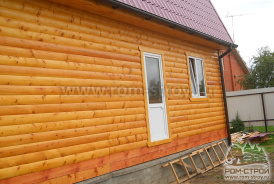 Дом из профилированного бруса 8,5х9 Домодедово, Московская область
