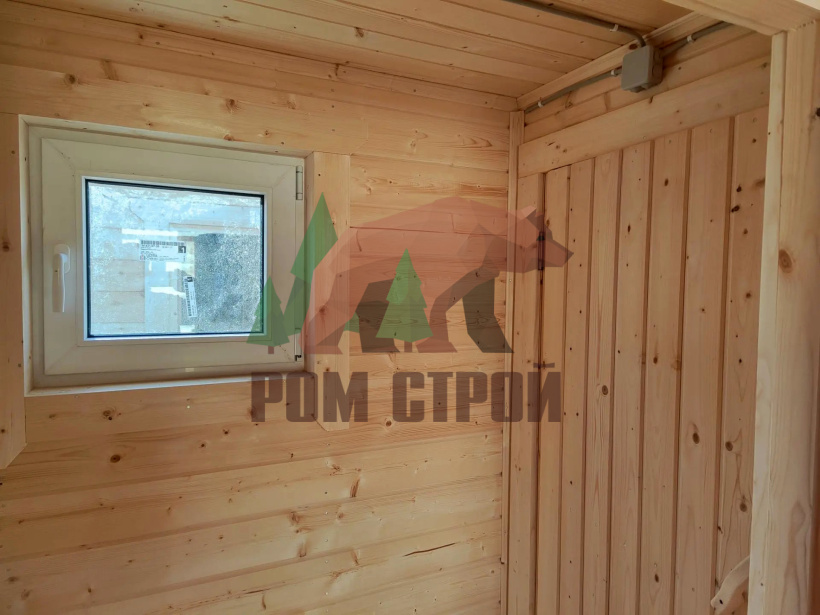 Баня 8х2,3 "Скандинавия" под ключ