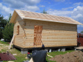 Баня из профилированного бруса "Забава" 6х3 м