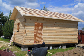Баня из профилированного бруса "Забава" 6х3 м