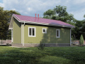 Каркасный дом 7х9 «Русимир»
