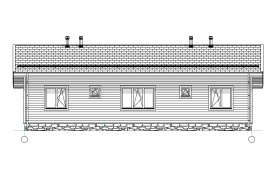 Каркасный дом 10х14,5 «Марьино»