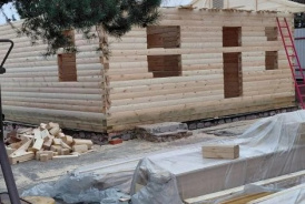 Баня из бруса 7х6 Солнечногорск, Московская область