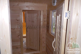 Баня с высокими пластиковыми окнами Верховье, Карелия
