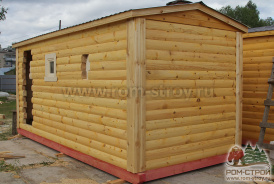 Базовая комплектация бани из бруса 5х2,3м Суоярви, Карелия