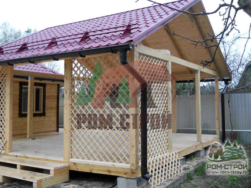 Баня из профилированного бруса "Мирина" 8х11,5