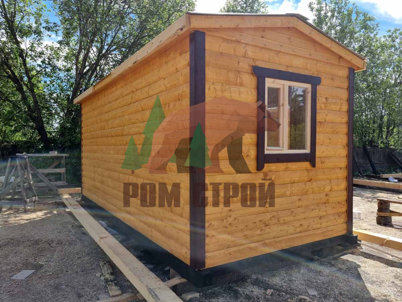 Перевозная баня из бруса