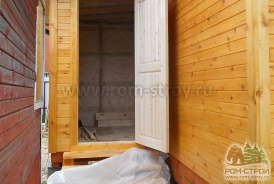 Дом из профилированного бруса 8,5х9 Домодедово, Московская область