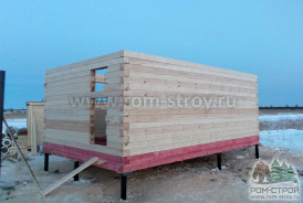 Баня из бруса 6х4 Северодвинск, Архангельская область
