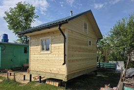 Баня из бруса 4х3 Тула, Демидовское