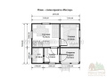 Дом из профилированного бруса "Нестор" 5х6м