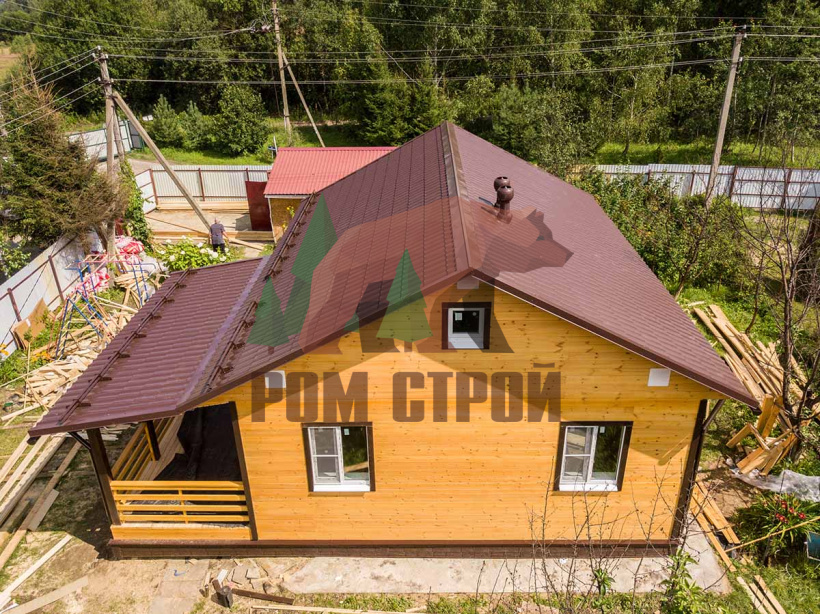 Каркасный дом  63 кв.м.