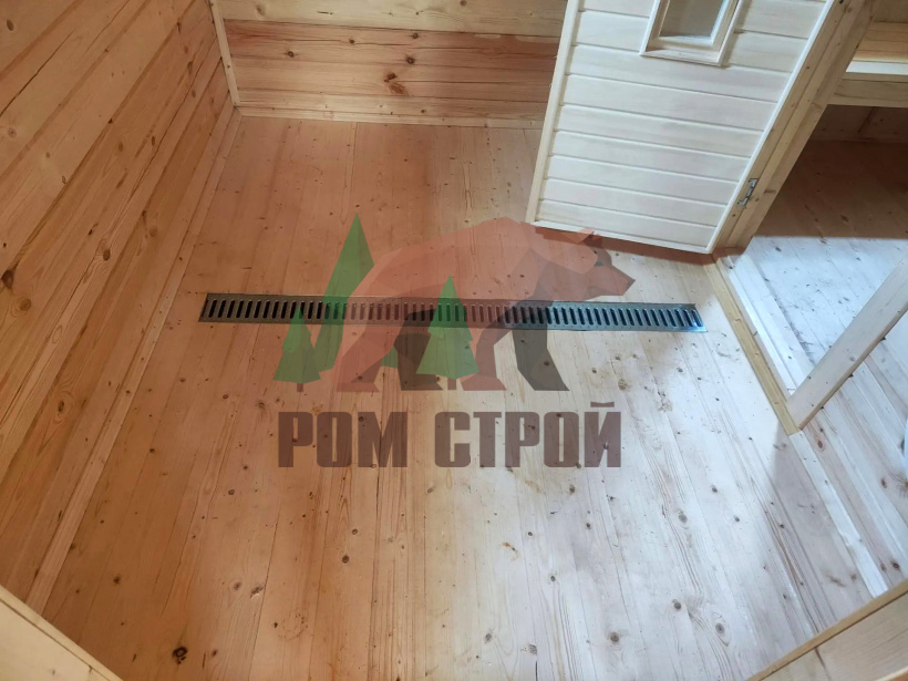 Баня из профилированного бруса "Бояна" 4х6 м