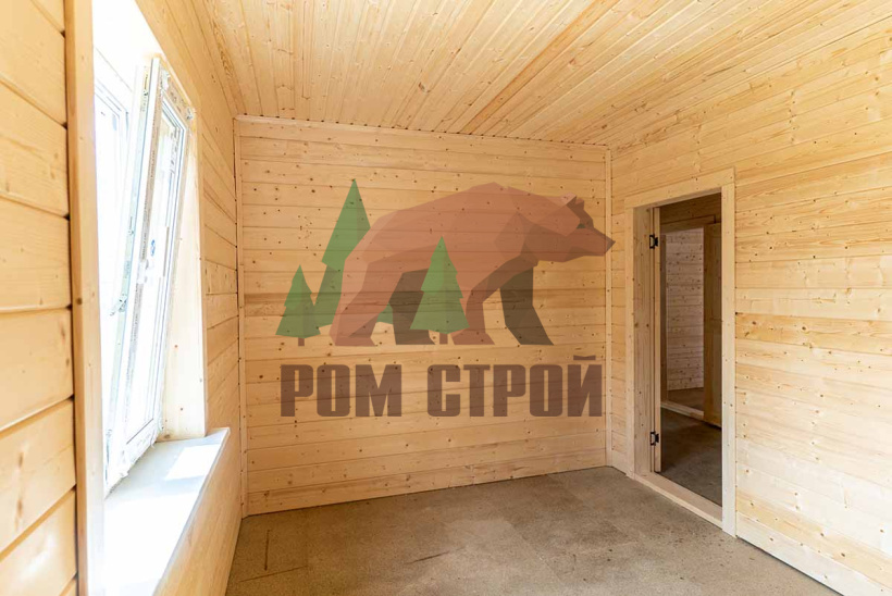 Имитация бруса отделка стен