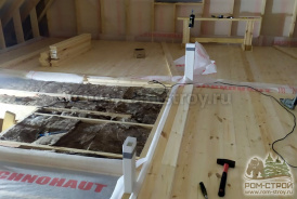 Утепление комнаты на мансардном этаже