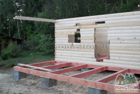 Баня 6х6 под ключ в Белобородово, Московская область