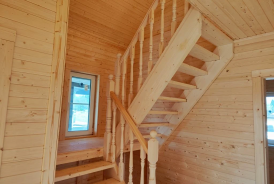 Каркасный дом 8х10 для ПМЖ Тосно, Лен.обл.