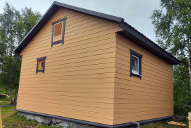 Каркасная баня «Велина» 5х5м