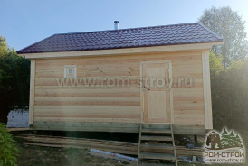 Баня из бруса 6х4 Хутор-Бор, Брянская область