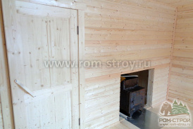 Завершено строительство каркасной бани 5х4 в г. Торхово. Тула