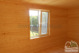 Дом 6х8 из сухого бруса, фото внутри, Калинино, Тверская область