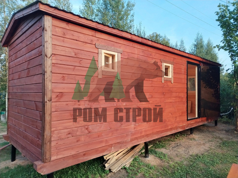 Готовая баня 3 отделения