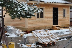 Баня из бруса 7х6 Солнечногорск, Московская область