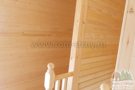 Дом 6х8 из сухого бруса, фото внутри, Калинино, Тверская область